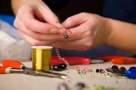 The creation of jewelry is a meticulous craft that demands skill,